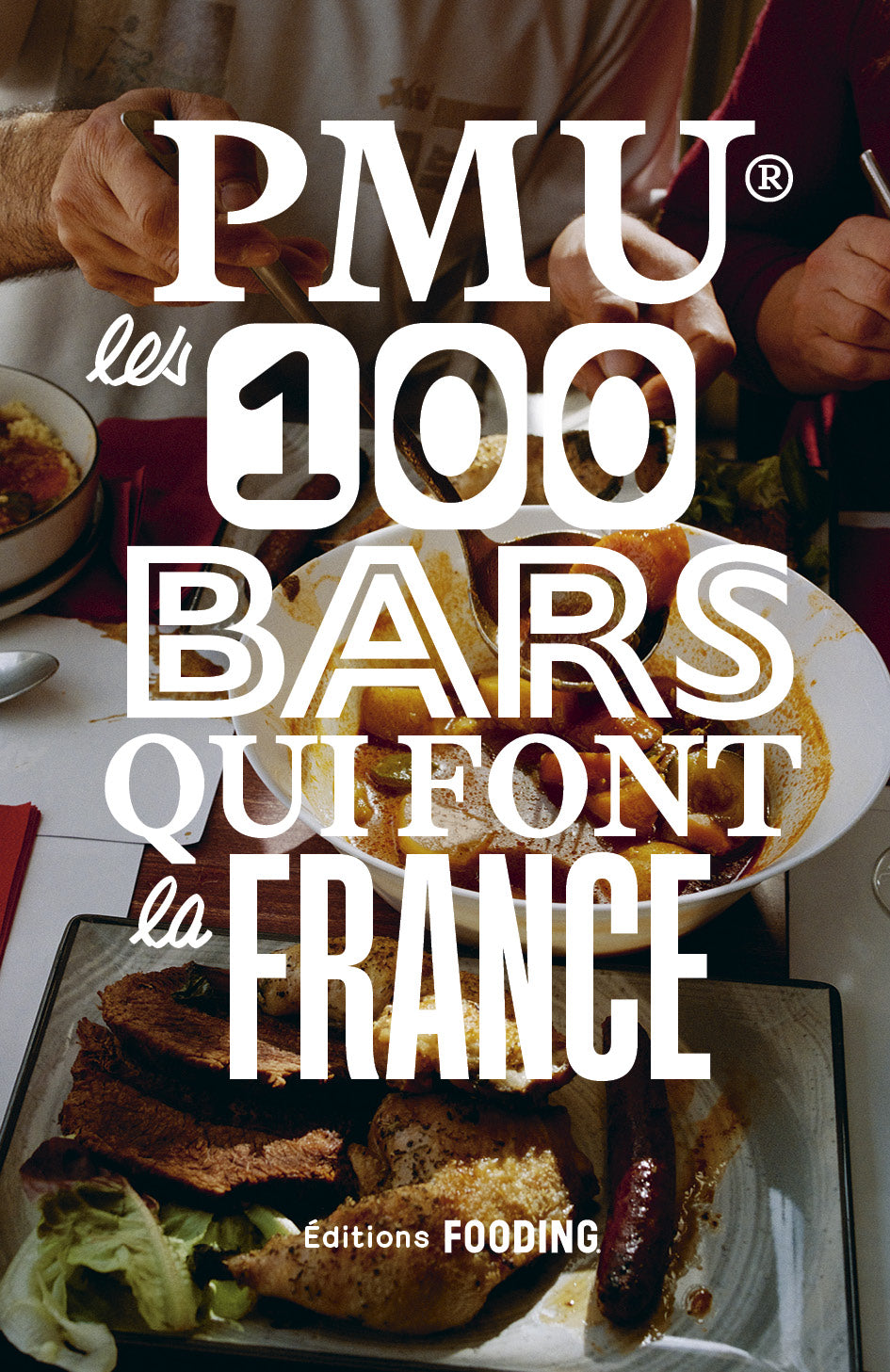 LOT GUIDE FOODING FRANCE 2025 + LIVRE « PMU® LES 100 BARS QUI FONT LA