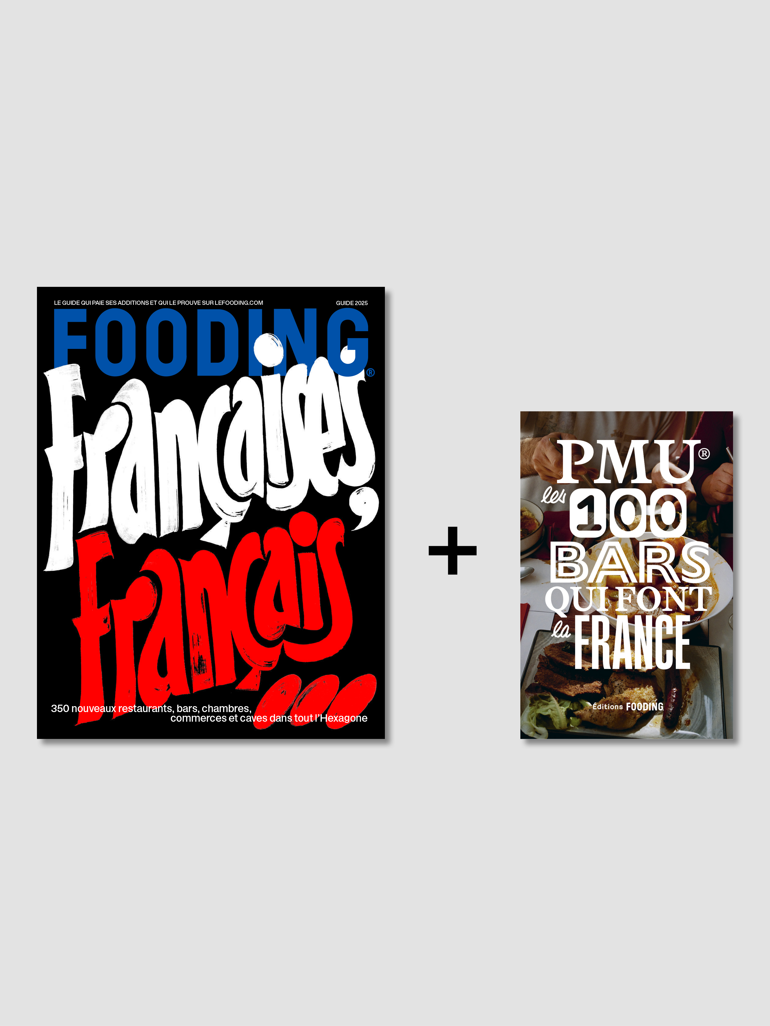 LOT GUIDE FOODING FRANCE 2025 + GUIDE « PMU® LES 100 BARS QUI FONT LA FRANCE »
